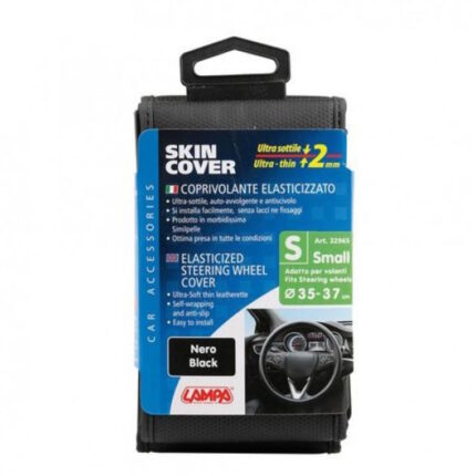 κάλυμμα τιμονιού ελαστικό σε μαύρο χρώμα Skin Cover εικόνα 2