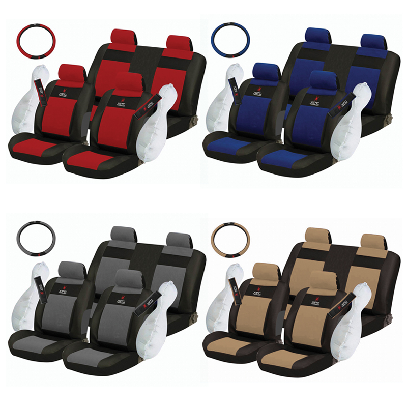 καλύμματα καθισμάτων XDC σετ 3 σε 1 11 τεμάχια εικόνα 1